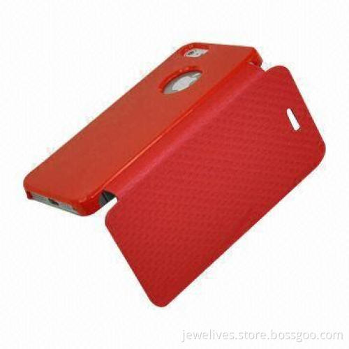 Elegant PU Leather Case for iPhone 5, with Flip Cover